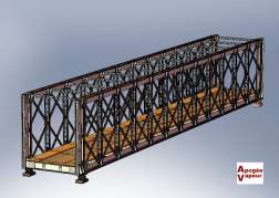 Apogée Vapeur - Pont cage Nord ancien