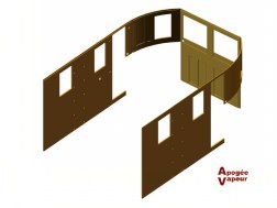 Apogee    Vapeur - Locomotive fourgon PO E9-13