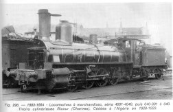 Apogée  Vapeur - 040 tender séparé école Forquenot