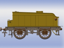 Apogée Vapeur - Tender 8m8 Midi