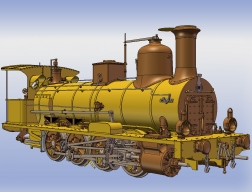 Apogee  Vapeur - 040 à tender séparé