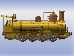 Apogée Vapeur - 040 tender séparé