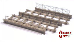Apogée Vapeur - Pont ancien Ouest à poutres en fer