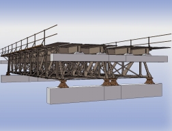Apogee Vapeur - Pont AL Bibisch en kit HO