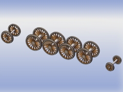 Apogee  Vapeur - Roues de 3.141C