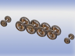 Apogee Vapeur - Roues de 141R