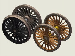 Apogee Vapeur - Roues de Pacific Chapelon