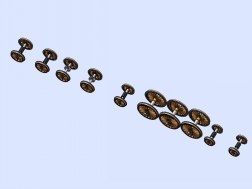 Apogee Vapeur - Roues de Pacific Chapelon