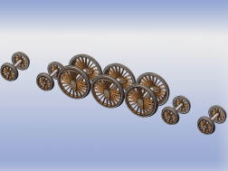 Apogee  Vapeur - Roues de 3.1102 Nord