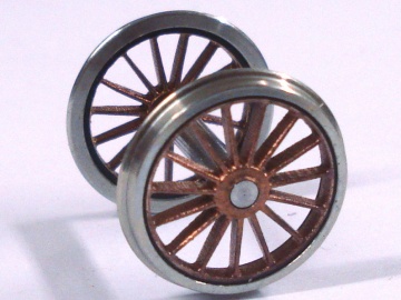 Essieu porteur 17.2 mm 15 rayons